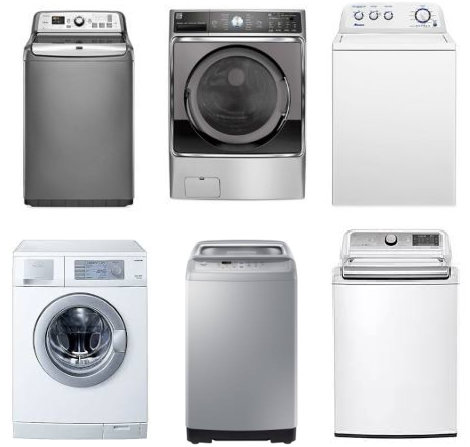 Image of clothes washing machine we repair.