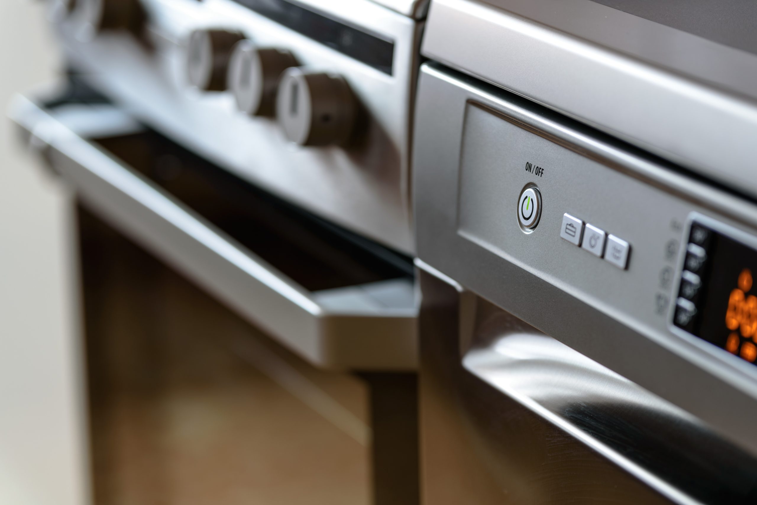 Cooking appliance control panel